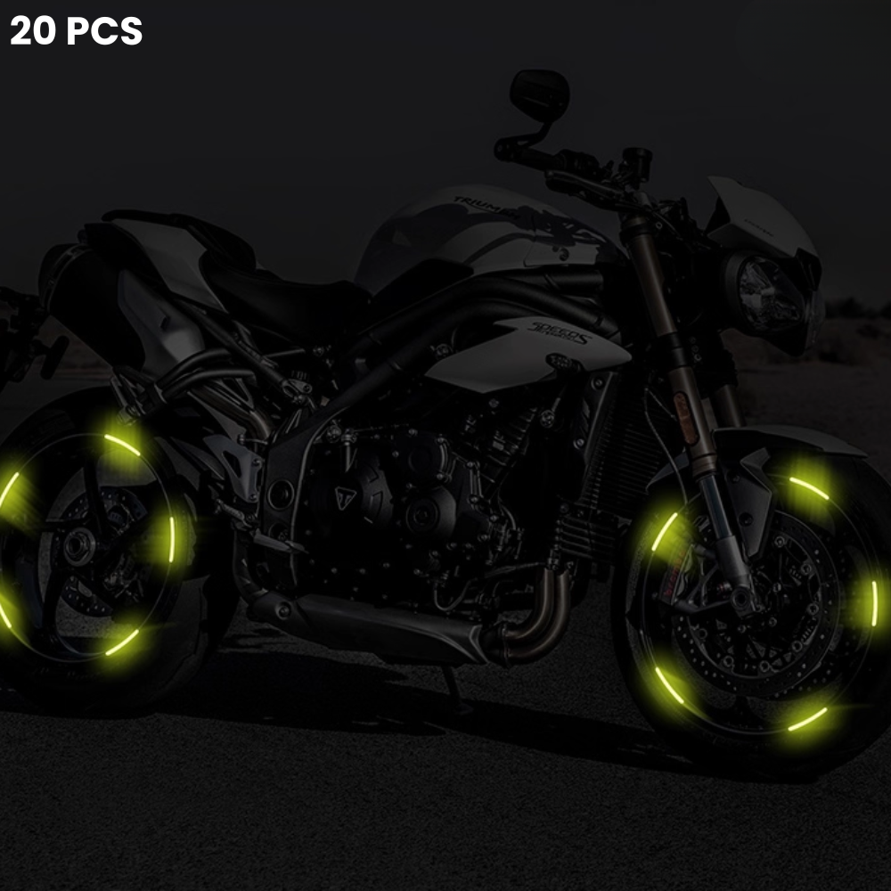 20 protectores de rueda iluminados con logotipo