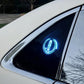 Logotipo LED recargable para coche – Efecto de luz de neón