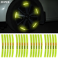 20 protectores de rueda iluminados con logotipo