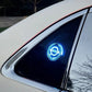 Logotipo LED recargable para coche – Efecto de luz de neón