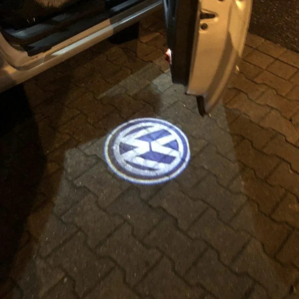 Proyector LED para puertas de coche de fácil instalación (2 unidades)