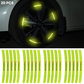 20 protectores de rueda iluminados con logotipo
