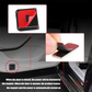 Proyector LED para puertas de coche de fácil instalación (2 unidades)